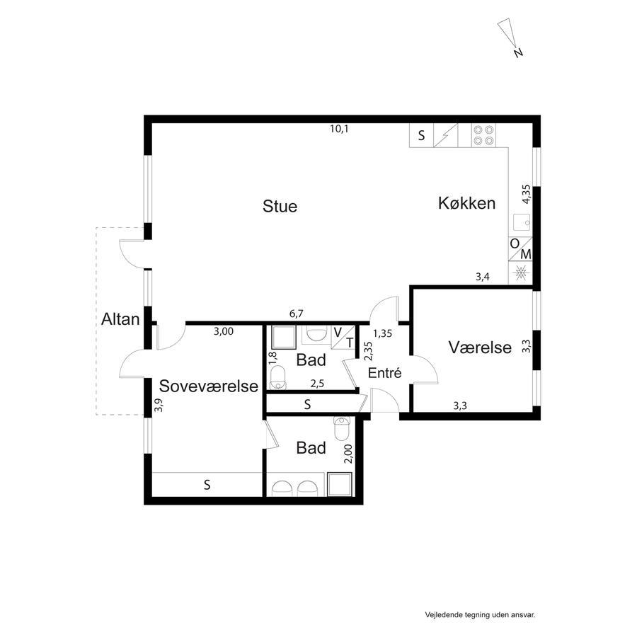 City Lux Apartment With 2 Full Bathrooms 2Tv Kopenhagen Exterior foto